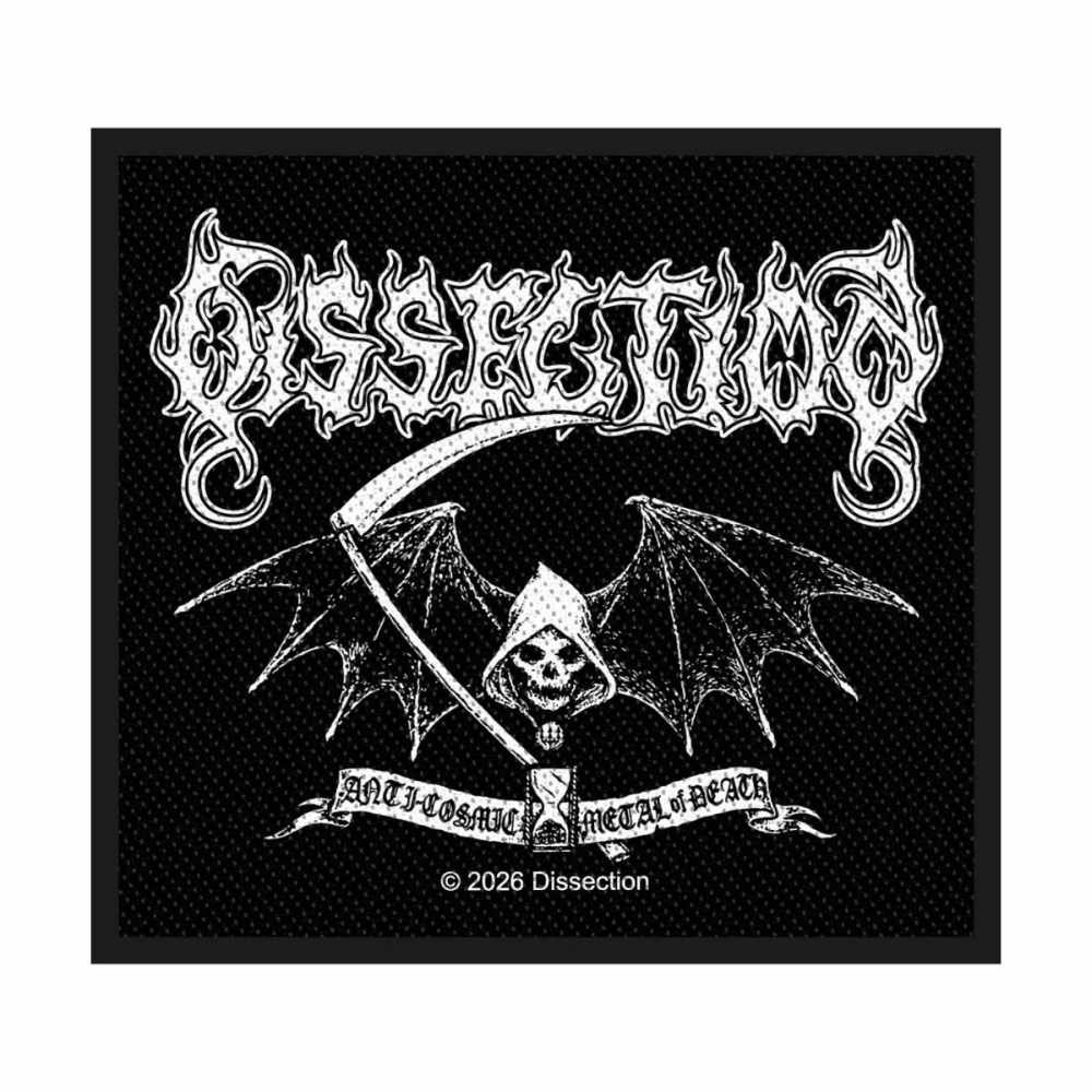 Dissection - Reaper Patch - Schwarz/Weiß